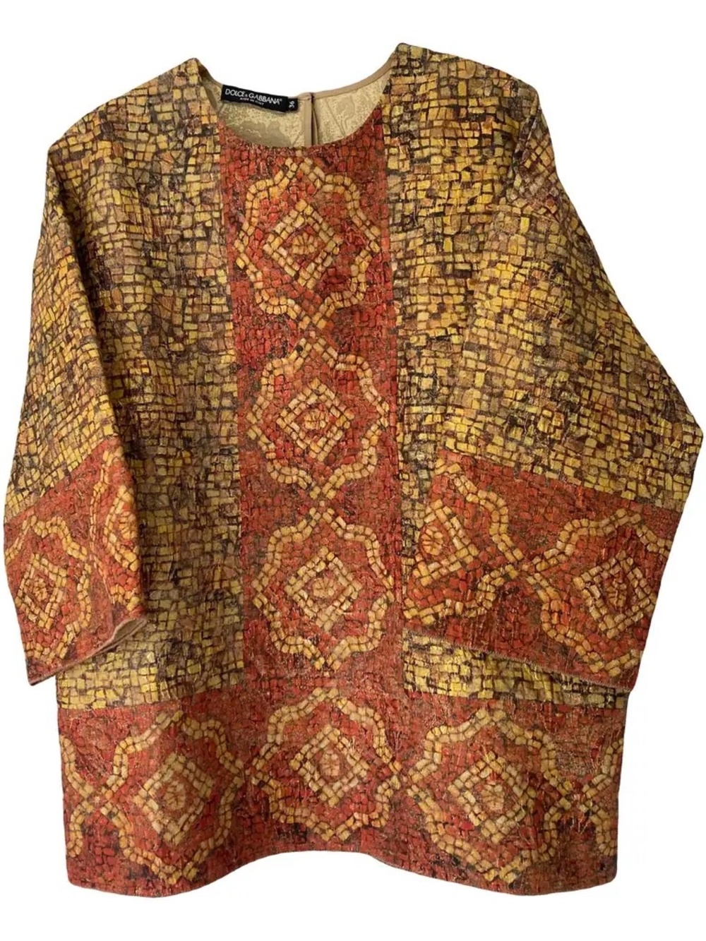 Dolce Gabbana Byzantine Collection Blouse
